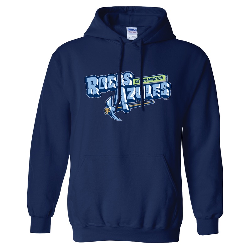 Adult Navy Rocas Azules Hoodie