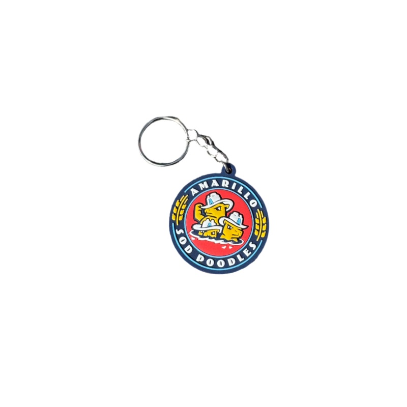 Amarillo Sod Poodles 2 Sided Keychain