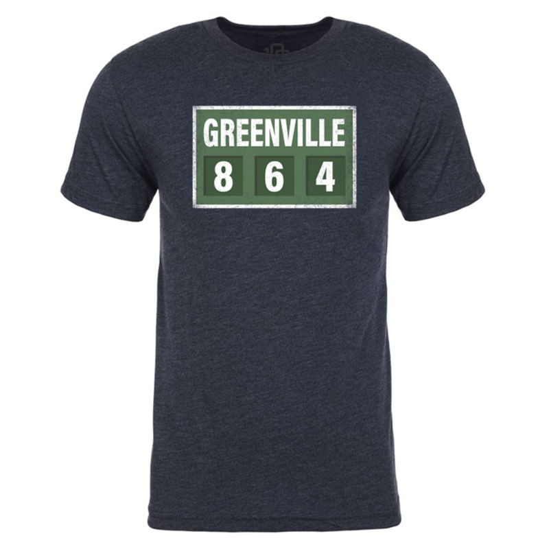 Greenville Drive 108 Stitches Men’s Vintage Navy Scoreboard Tee