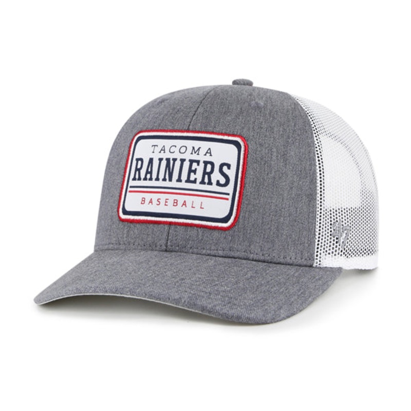 Tacoma Rainiers ’47 Brand Charcoal Ellington Trucker Cap