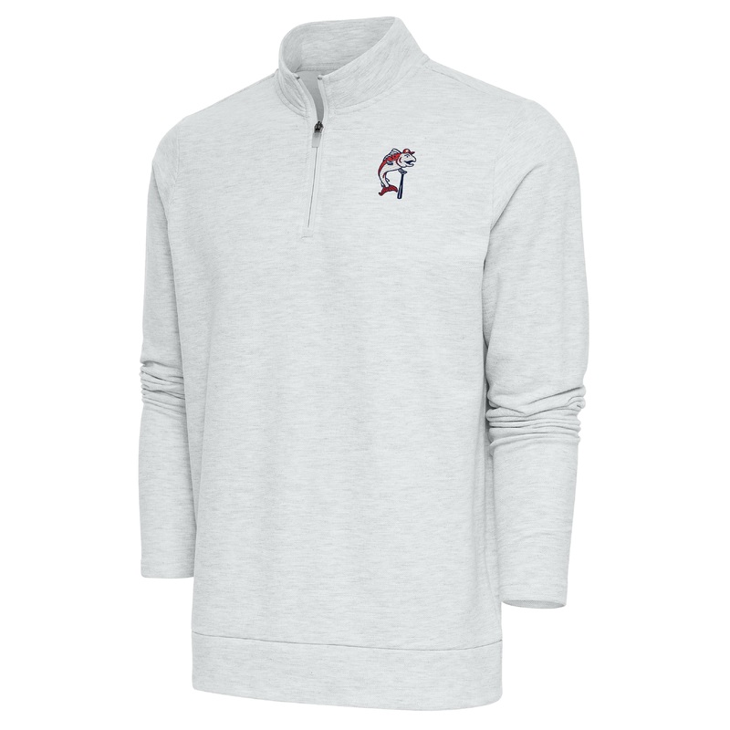 Tacoma Rainiers Antigua Gray Gambit Slammin’ Sam 1/4 Zip