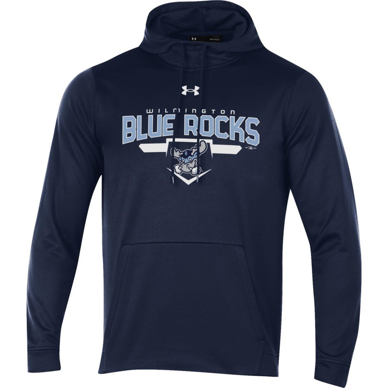 Wilmington Blue Rocks Adult Navy UA Tech Fleece Hoodie