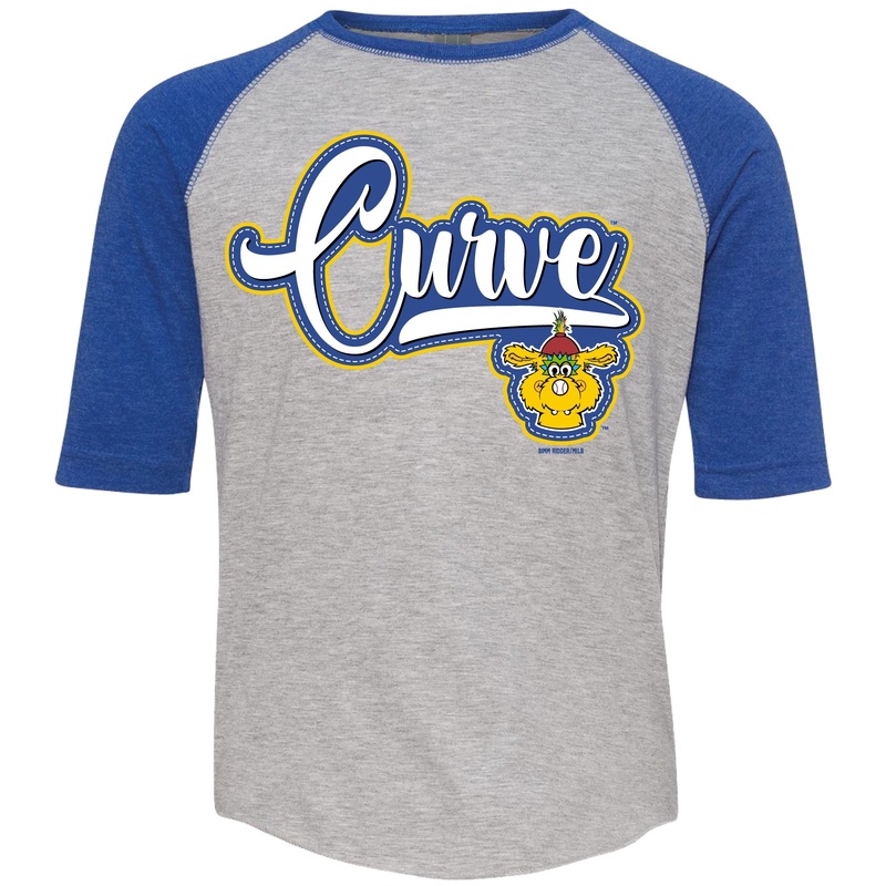 Altoona Curve Toddler 3/4 Sleeve Tee Waverly