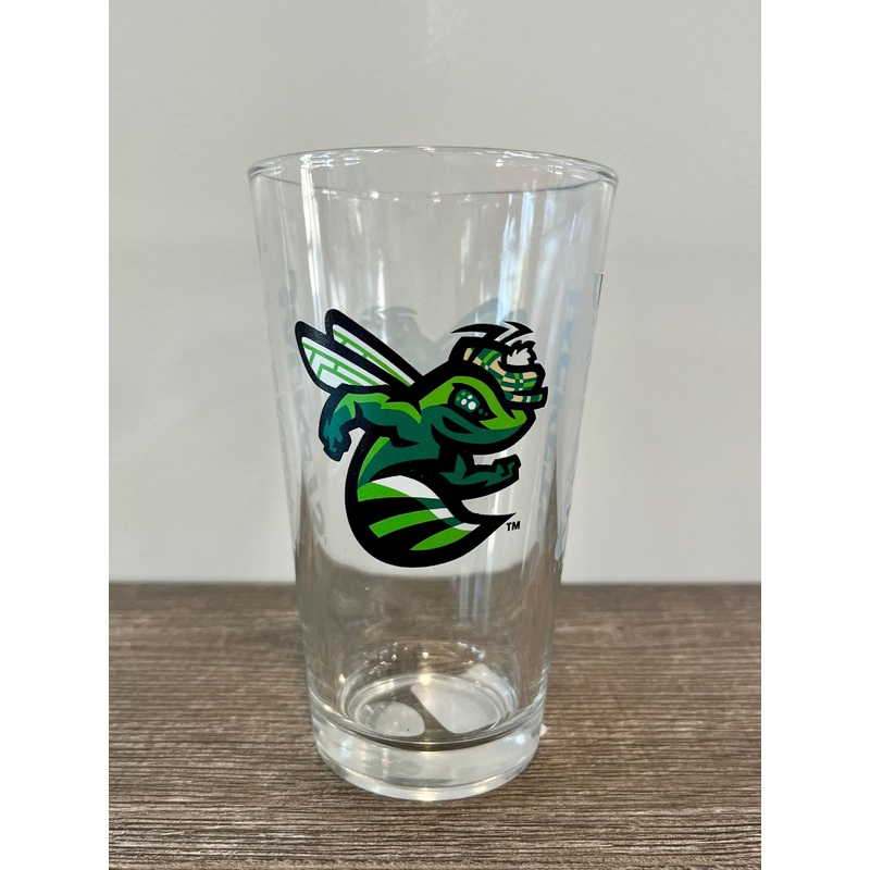 Augusta GreenJackets Dual Logo Pint Glass