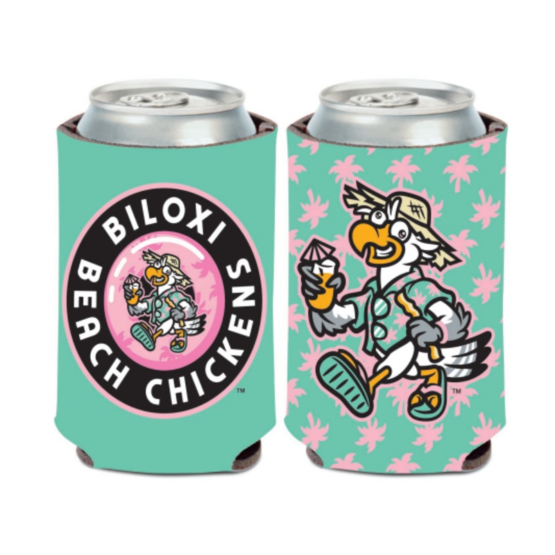 Biloxi Beach Chickens 12 oz Can Cooler/Koozie