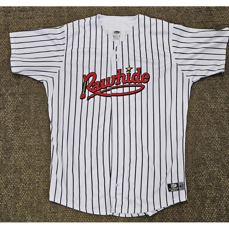 Replica Rawhide Home Pinstripe Jersey