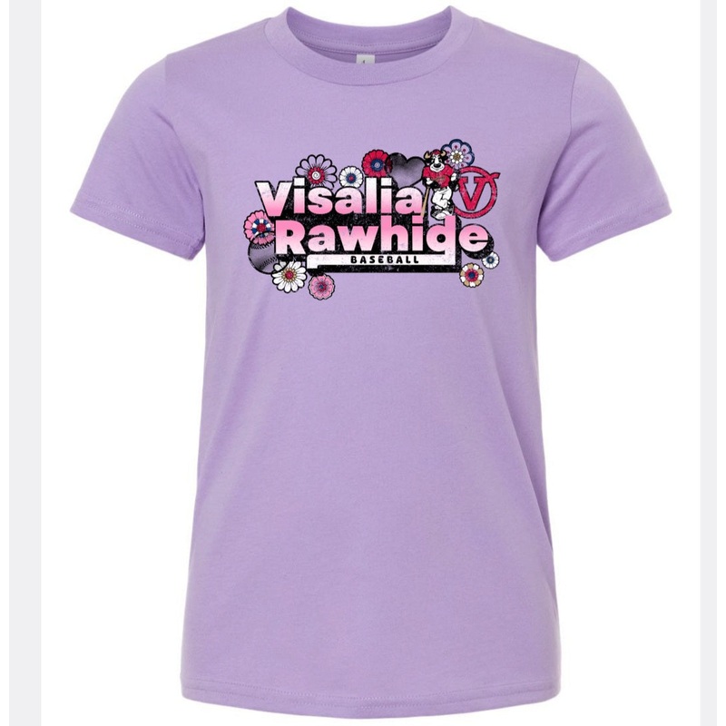 Youth Girls Flower Tee