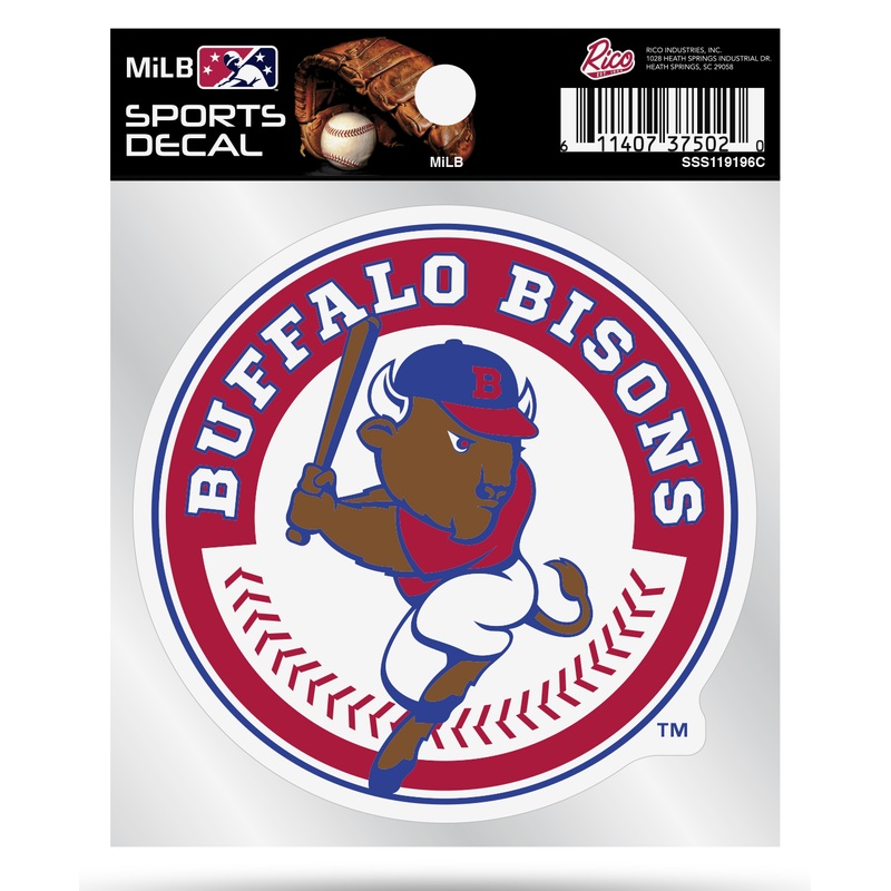 Buffalo Bisons 4 x 4 Decal – Primary OTC