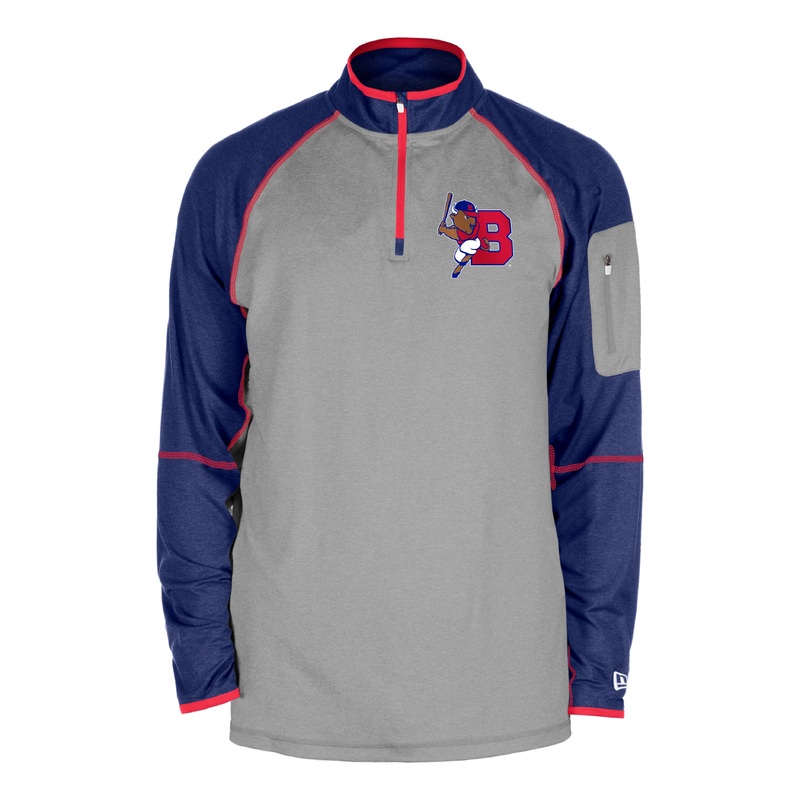 Buffalo Bisons New Era 2Tone Game Day 1/4 Zip
