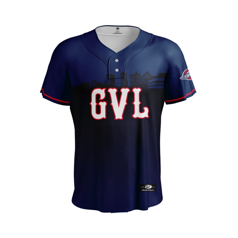 Greenville Drive OT Sports Navy Sublimated Batting Practice Replica Jersey