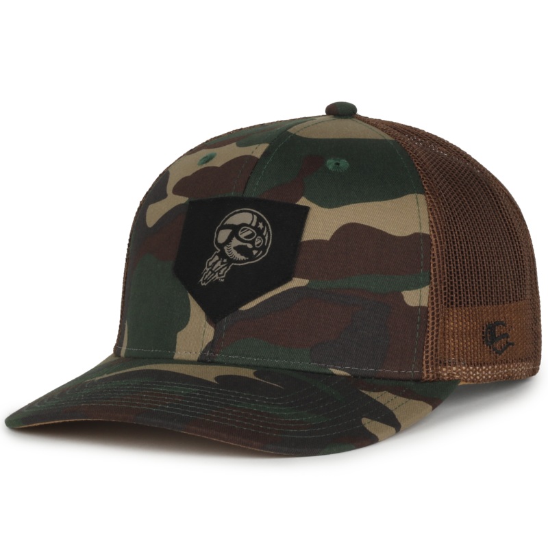 OC Offseason Woodland Camo Mesh Cap