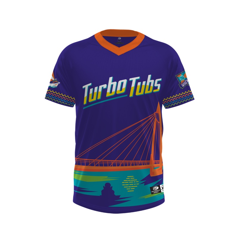 Wichita Wind Surge Youth Turbo Tubs Alternate Replica Jersey