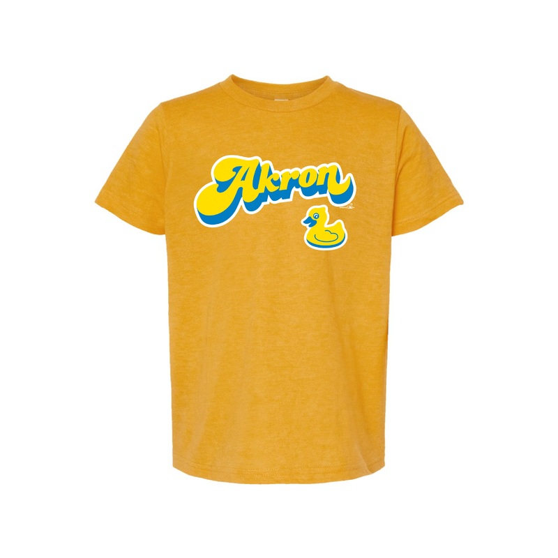 Youth Fauxback Mello Yellow Tee