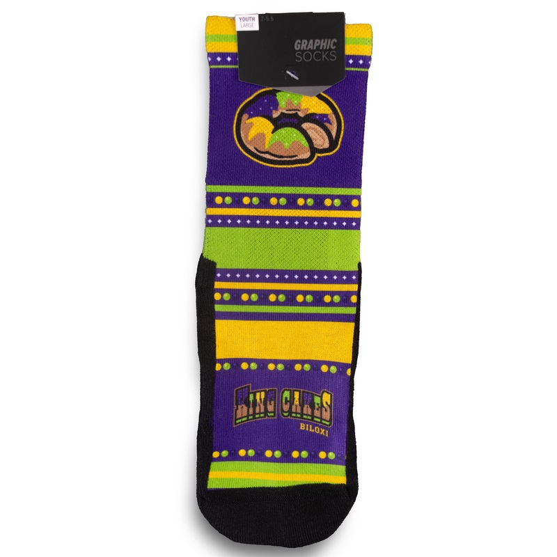 Biloxi King Cakes Socks