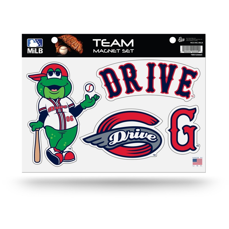 Greenville Drive Rico Team Magnet Set