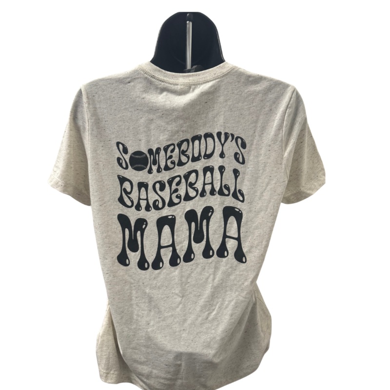 Inland Empire 66ers of San Bernardino Somebody’s Baseball Mama Ladies T-Shirt