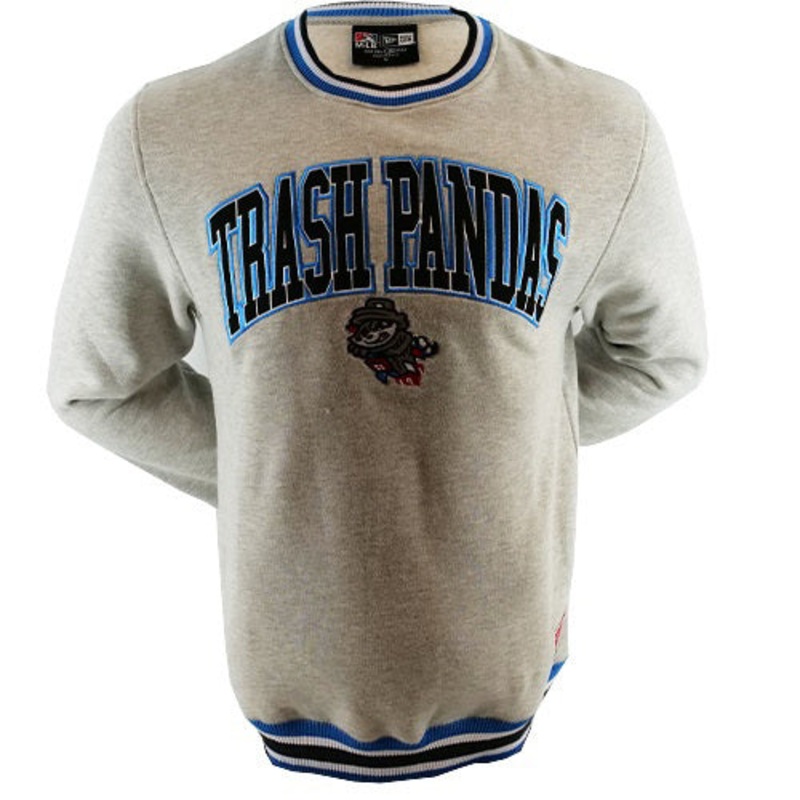 NE Men’s Grey Applique Crewneck