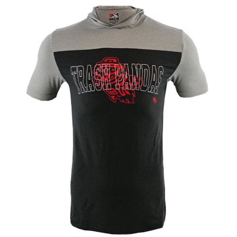 NE Men’s Grey S/S Hooded Tee