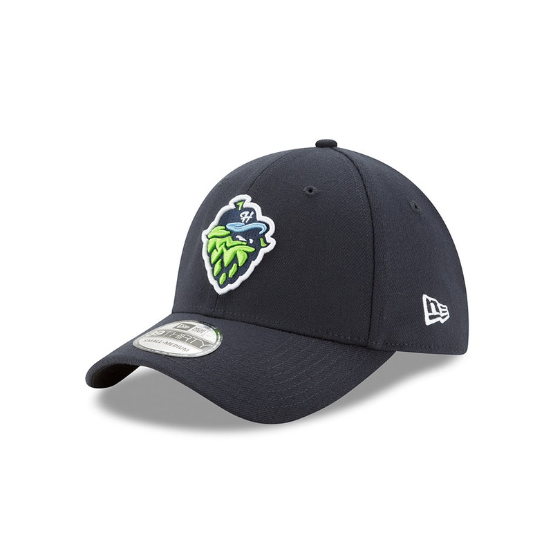 New Era 39THIRTY Team Classic Stretch Fit Cap – Navy, Hillsboro Hops