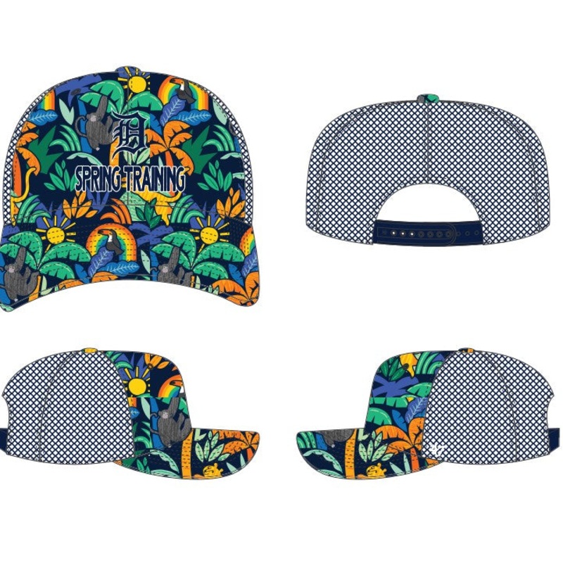Detroit Tigers Youth Jungle Gym Clean Up Cap