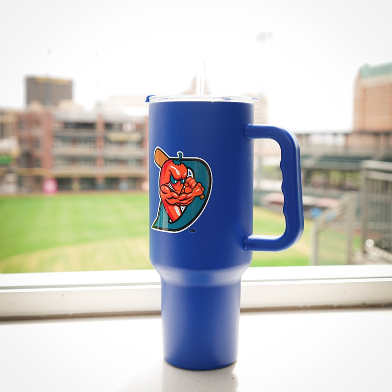 ELPASO DIABLOS 40 OZ TUMBLER WITH HANDLE
