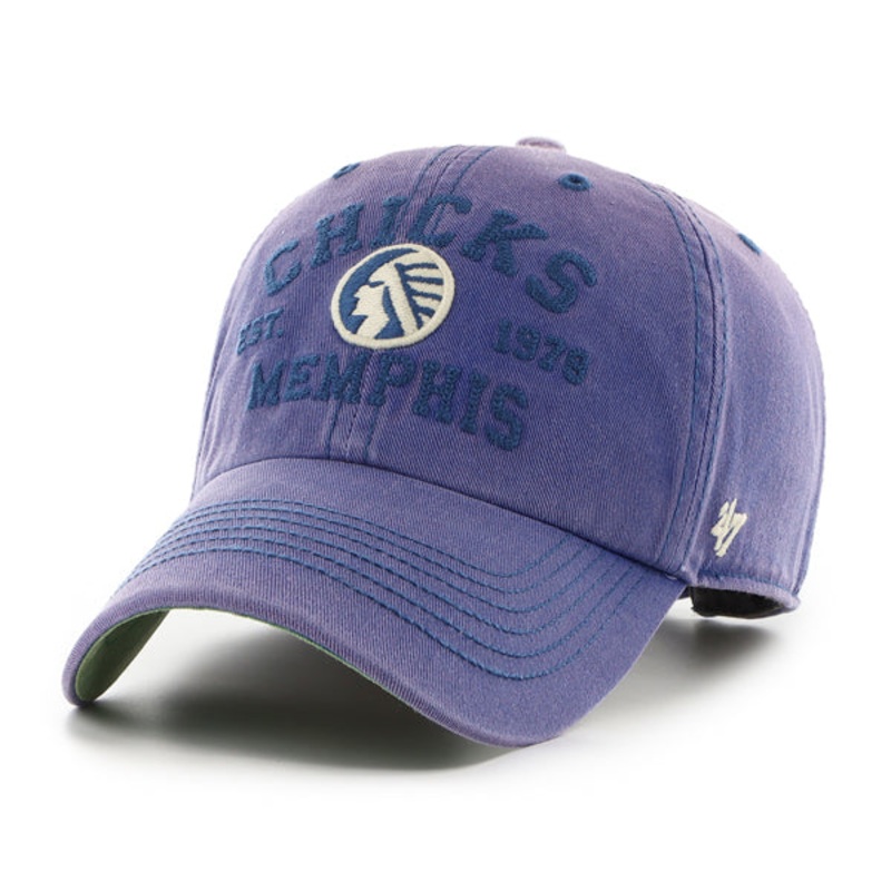 Memphis Chicks Dusted Steuben ’47 Clean Up Cap
