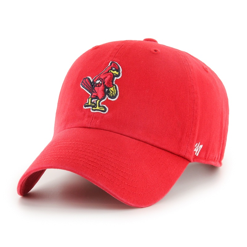 Memphis Redbirds Red Dirty Bird ’47 Clean Up Cap