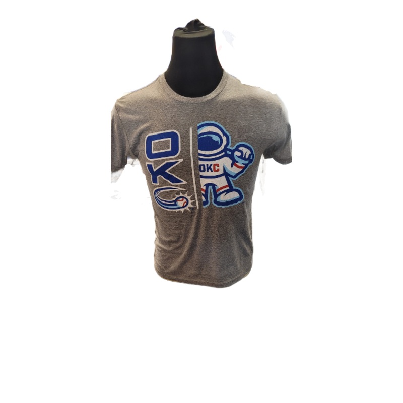 OKC Comets Grey Astro Tee