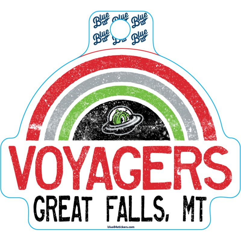Voyagers Rainbow Sticker