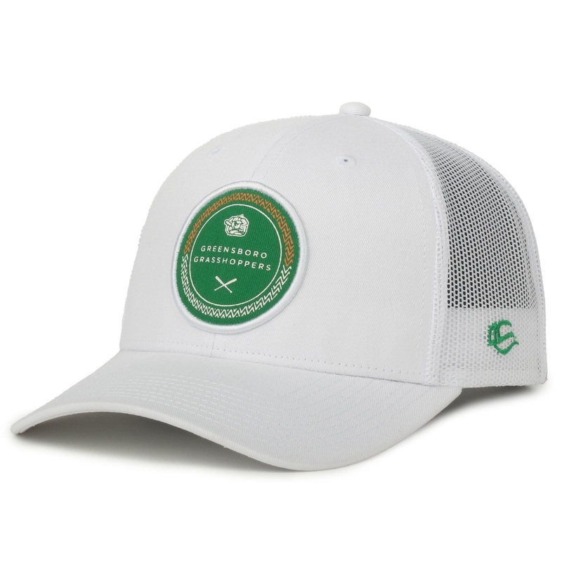 ACE B White Mesh Cap