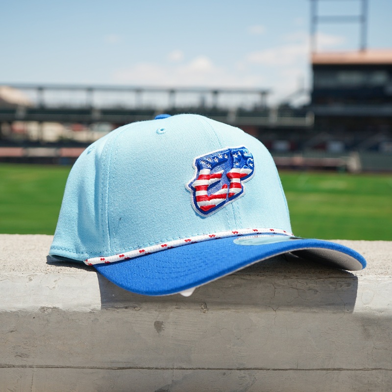CHIHUAHUAS 4TH OF JULY NEW ERA 3930 FITTED HAT- 2025