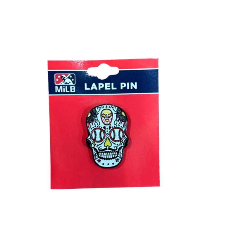 Luchadores Sugar Skull Pin