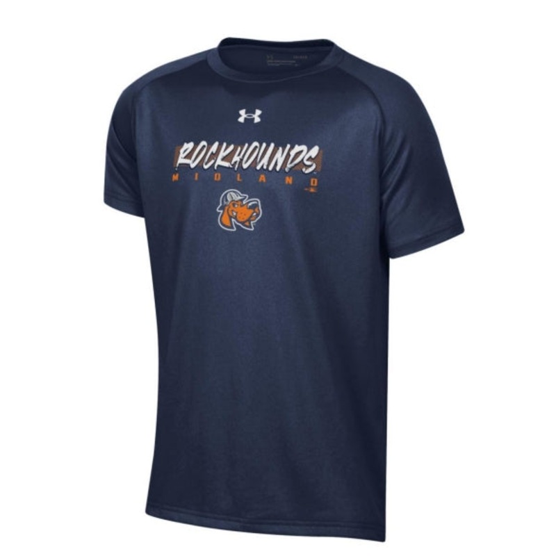 Midland RockHounds Youth Tech Short Sleeve Tee