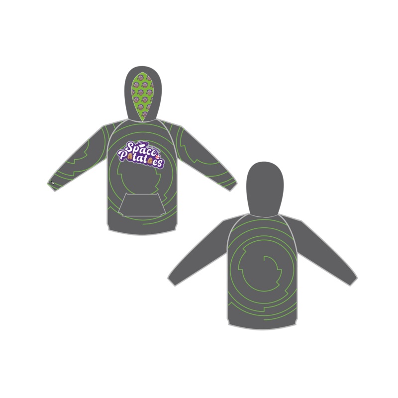 NHF Space Potatoes Sublimated Hoodie