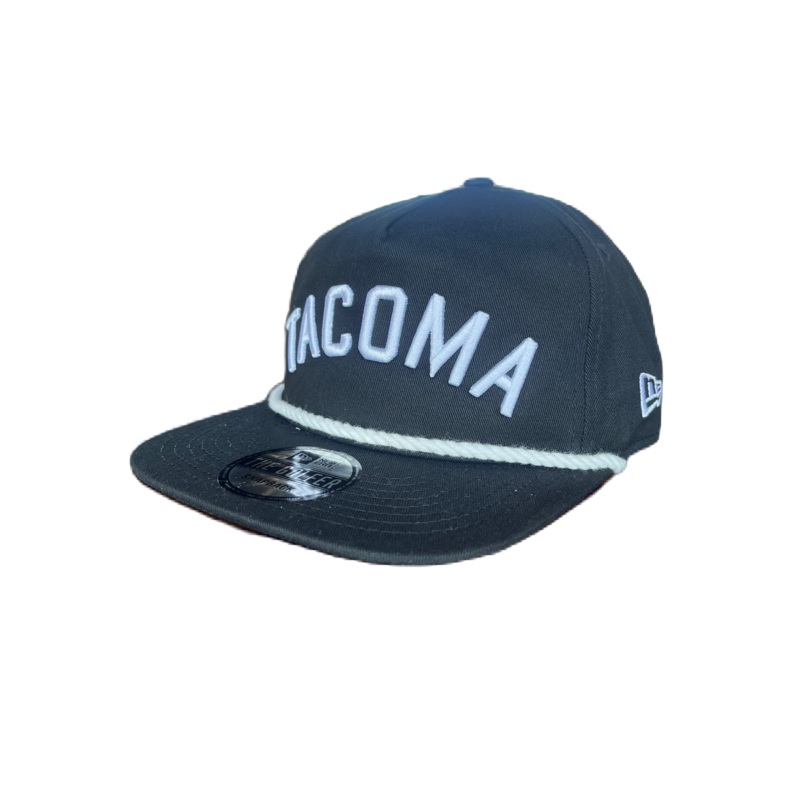 Tacoma Rainiers New Era Black Golfer Snapback
