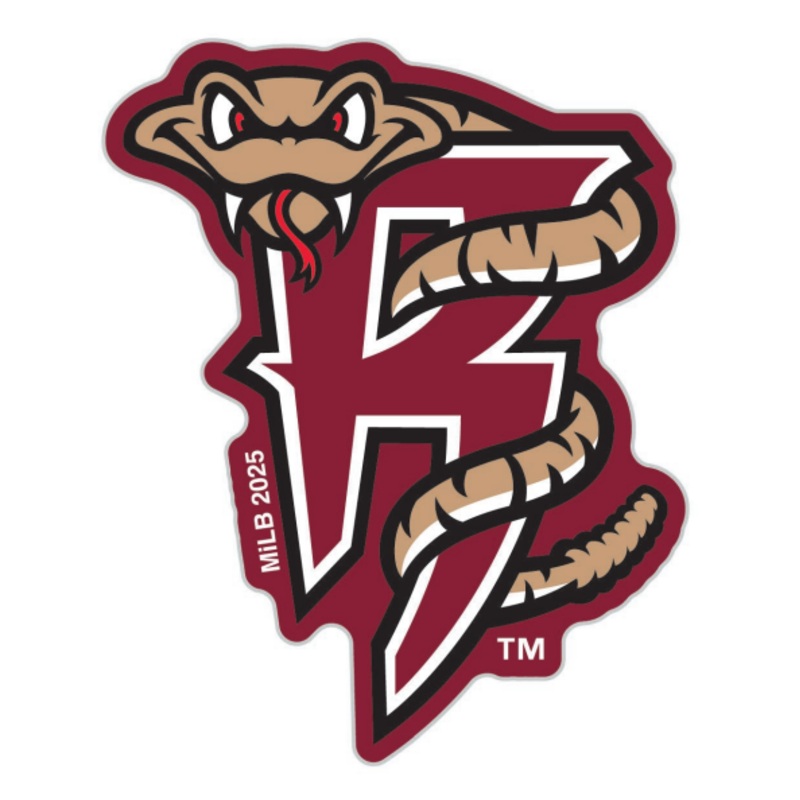 Timber Rattlers WinCraft 1.25″ Acrylic R Logo Pin