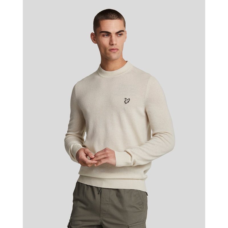 Cashmere Blend Crew Neck Jumper