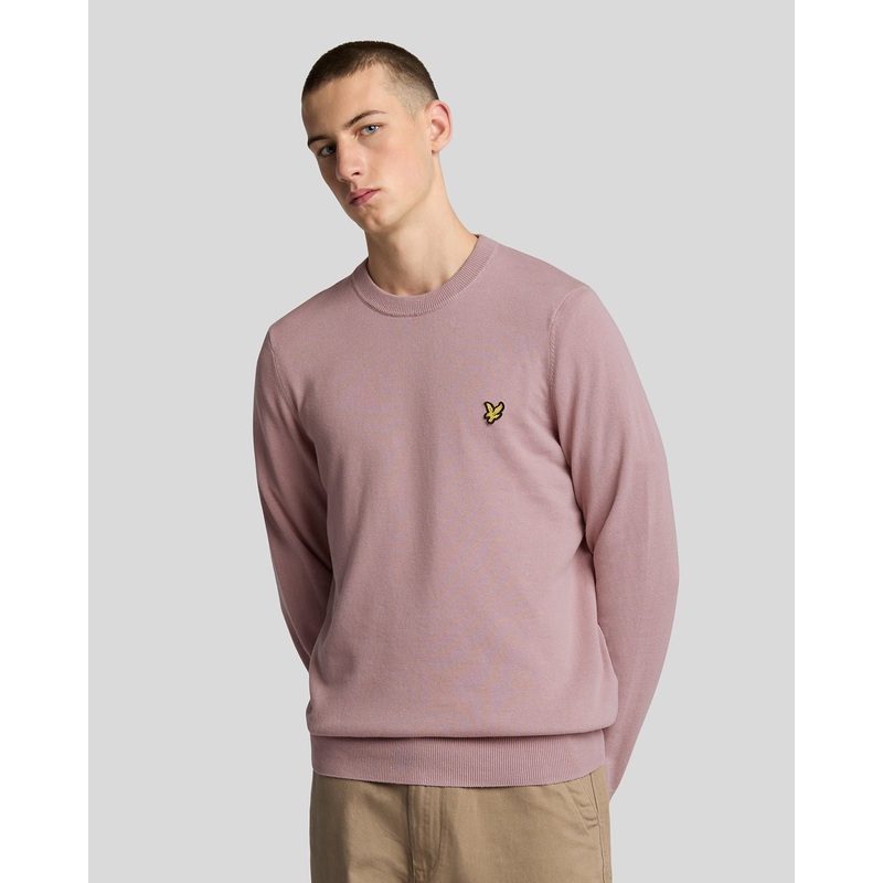 Cotton Crew Neck Jumper