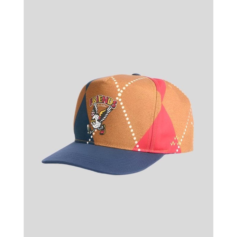 Friends of Feathers Argyle Golf Cap