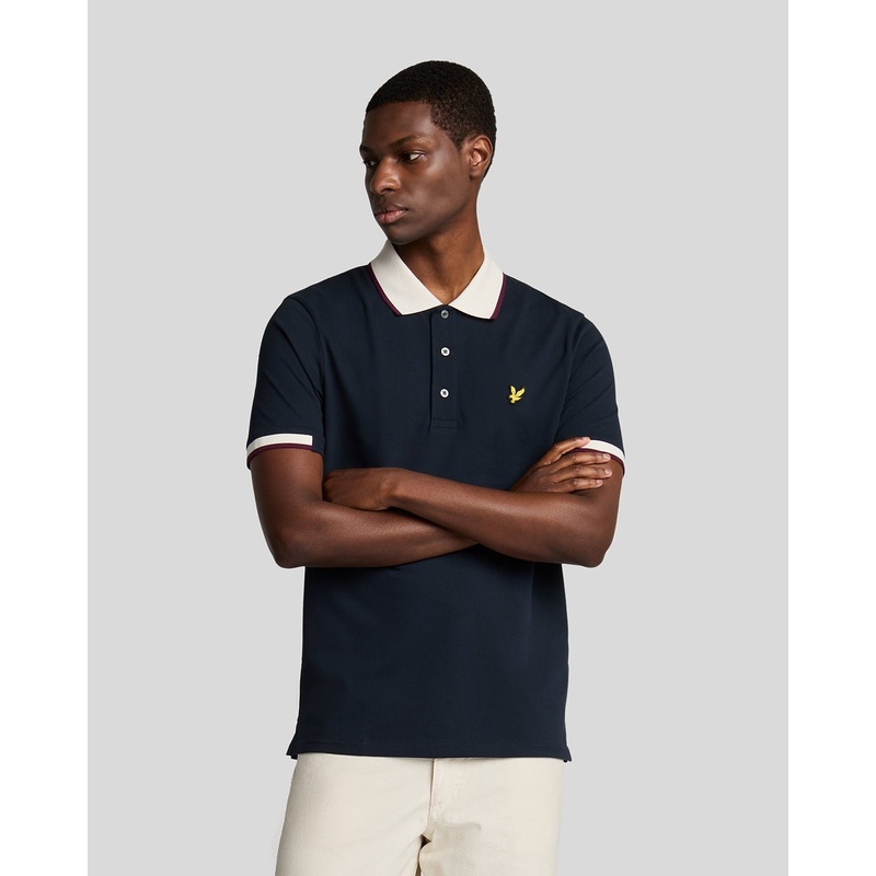 Half Tipped Polo Shirt
