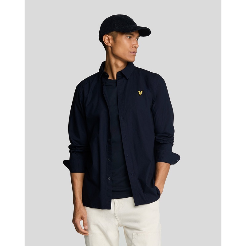 Long Sleeve Poplin Shirt