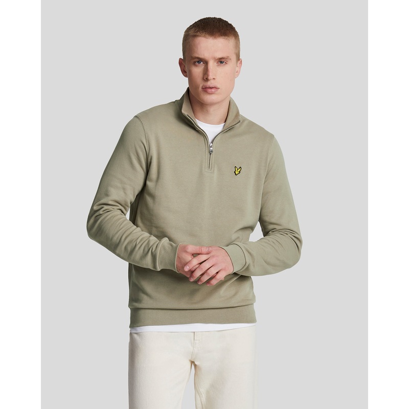 Loopback 1/4 Zip Sweatshirt