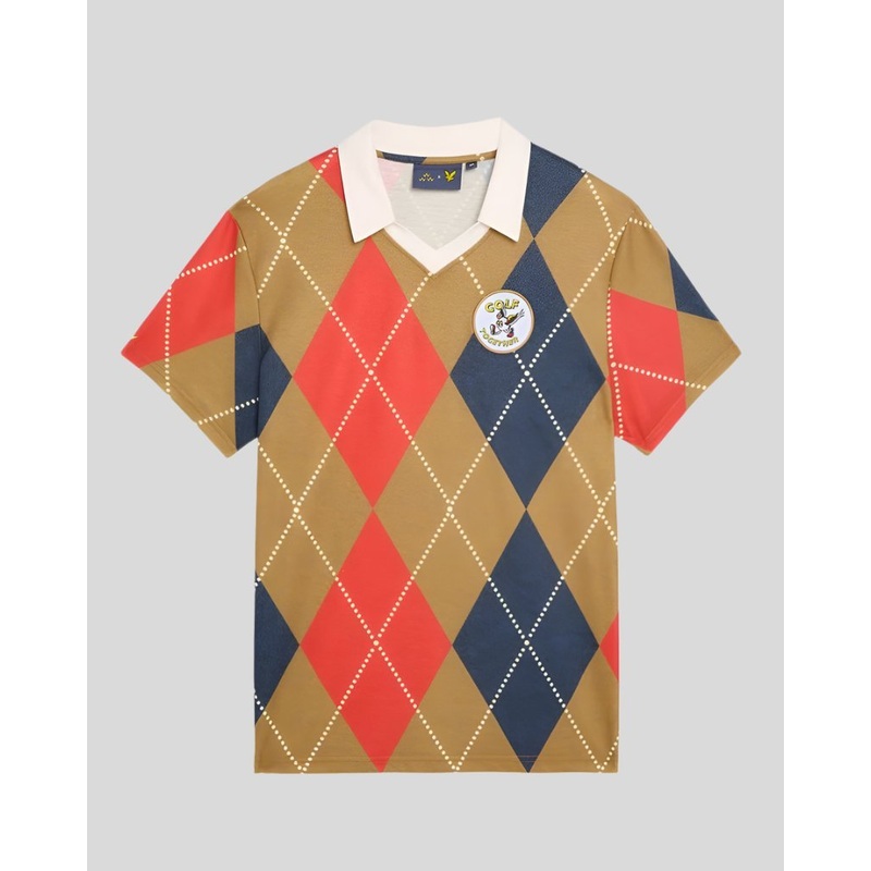 Revere Argyle Golf Polo Shirt