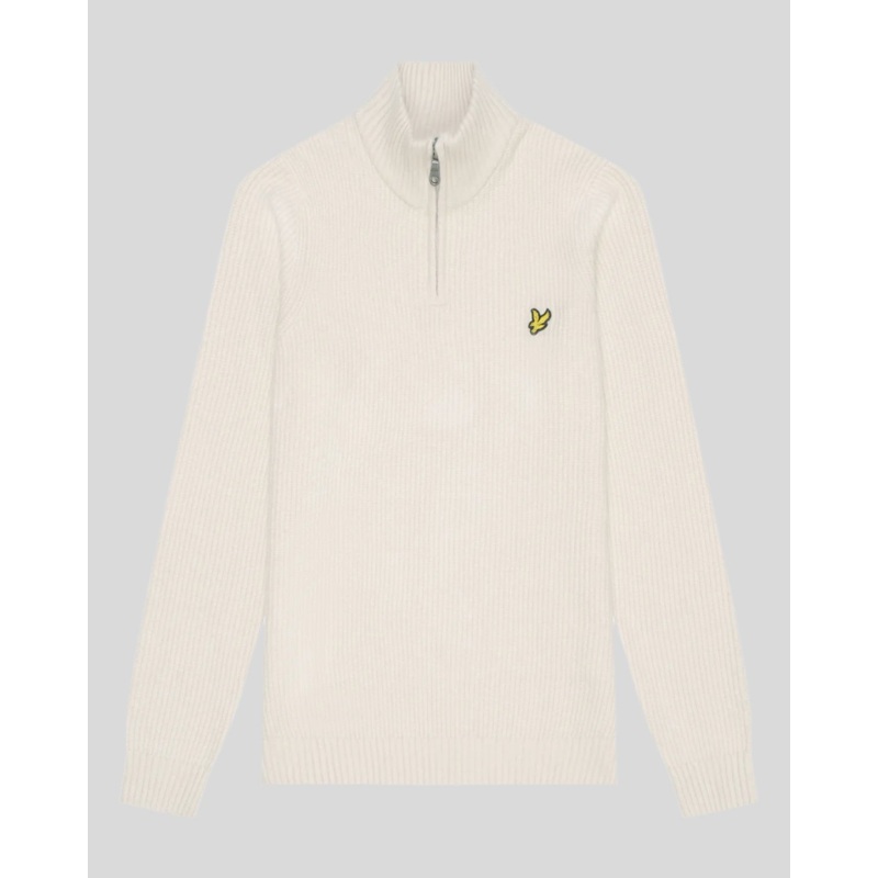 Shaker Stitch 1/4 Zip Jumper