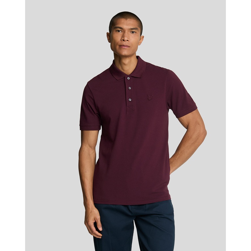Tonal Eagle Polo Shirt