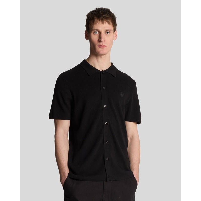 Blend Knitted Polo Shirt