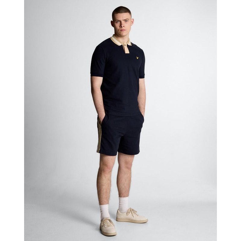 Contrast Taped Sweat Shorts