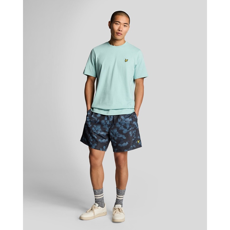 Digital Floral Print Swim Short