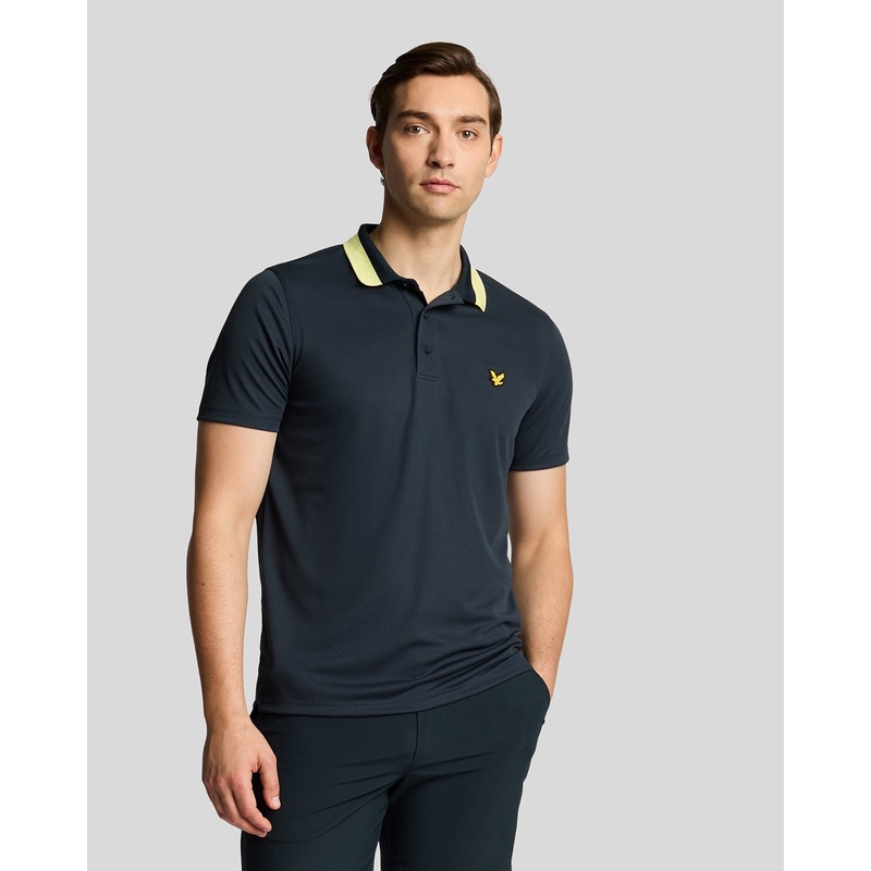 Golf Tipped Collar Polo Shirt
