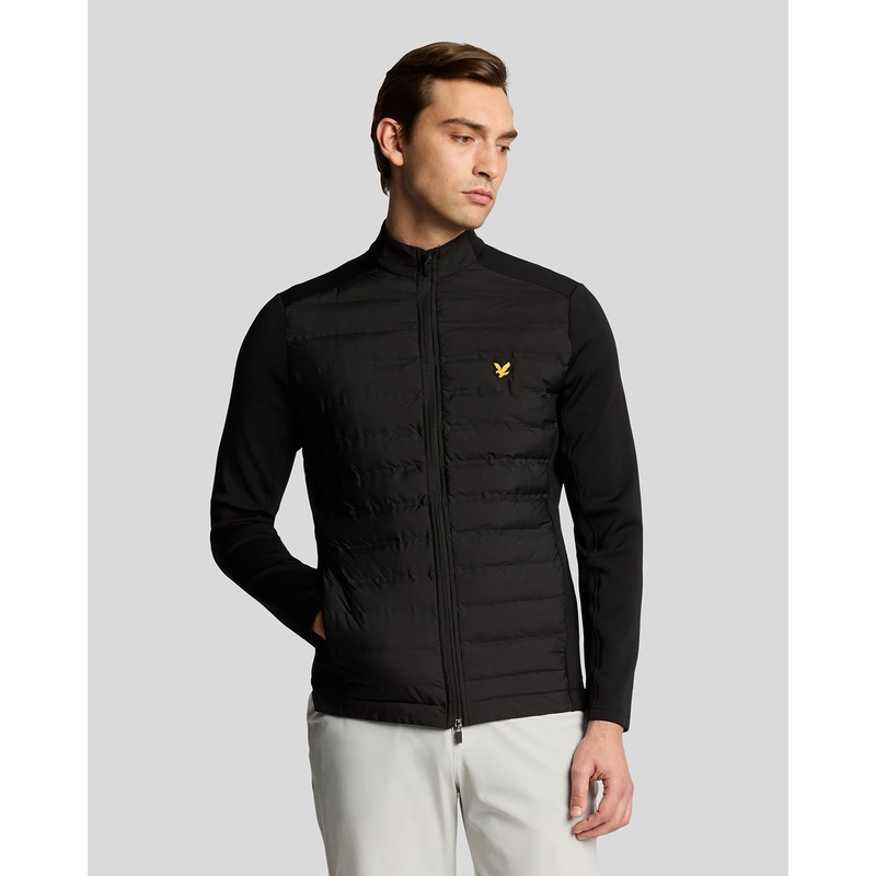 Hybrid Quilted Full Zip Golf Jacket